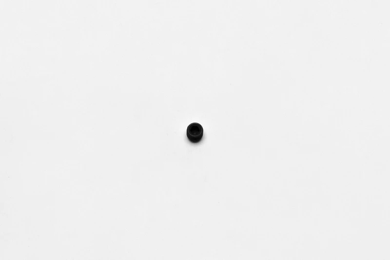 Wilwood bolt 3/8-24X.38 LG set screw holo-knurl PT black holo-krome