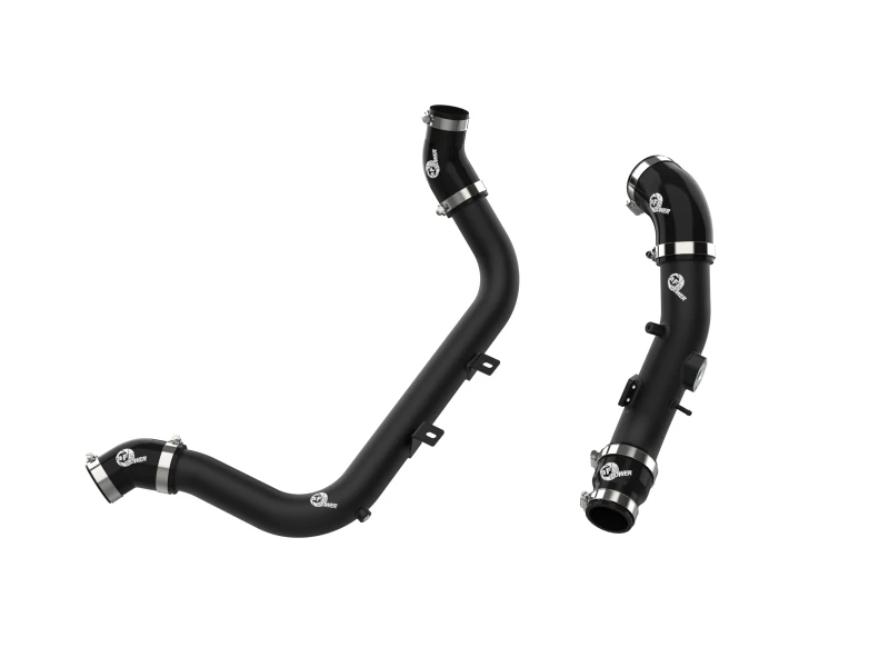 aFe BladeRunner Aluminium Heiß- und Kaltladungsrohr-Kit Schwarz 17-20 Hyundai Elantra GT L4-1.6L (t)