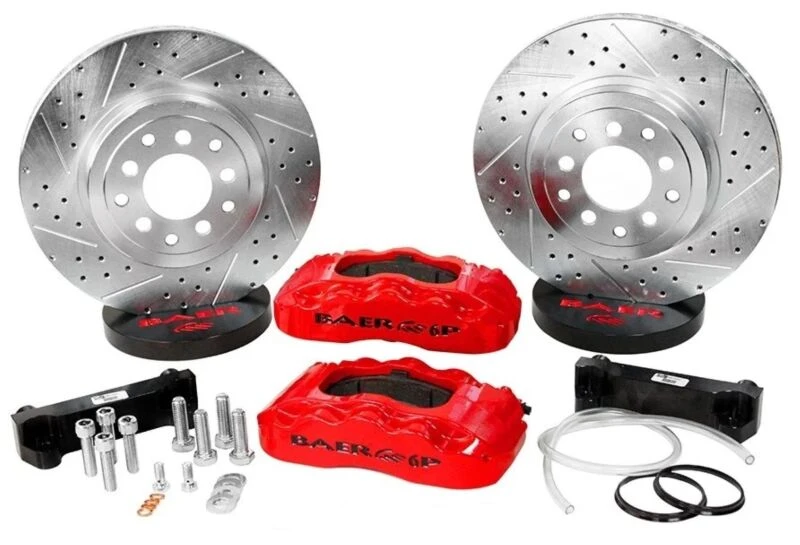 Baer Brakes 06-09 Chevy Trailblazer 14in Pro Front Brake Kit - Silver