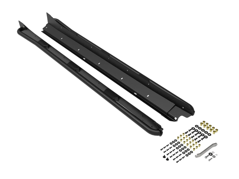 aFe POWER Terra Guard Off-Road Sliders - Black for 18-23 Subaru Crosstrek