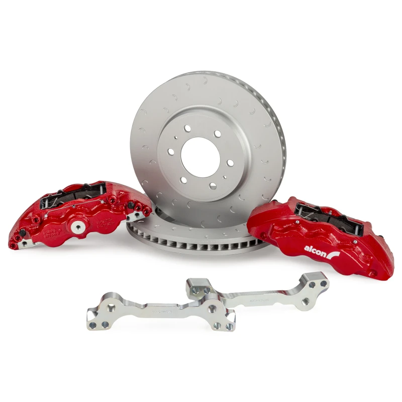 Alcon 2021+ Ford F-150(except Raptor) 347x36mm Rotors 6-Piston Front Brake Kit