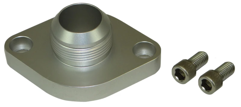 Moroso Chevrolet Big Block/Small Block Water Outlet Filler Neck -20AN w/O-Ring - Aluminum