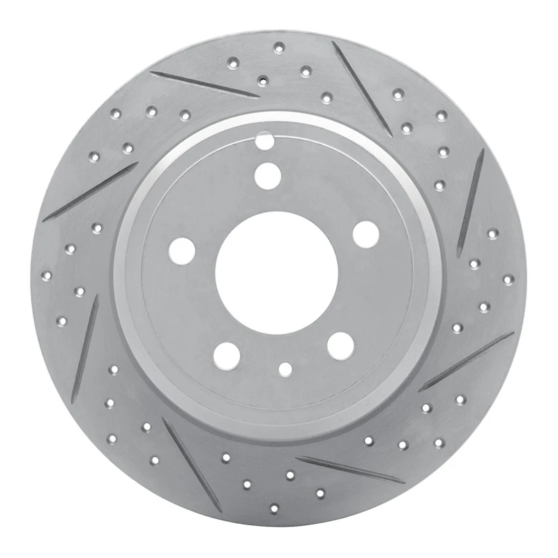 DFC 96-04 Volvo 850 Rear Right Drilled & Slotted Geoperformance Rotor