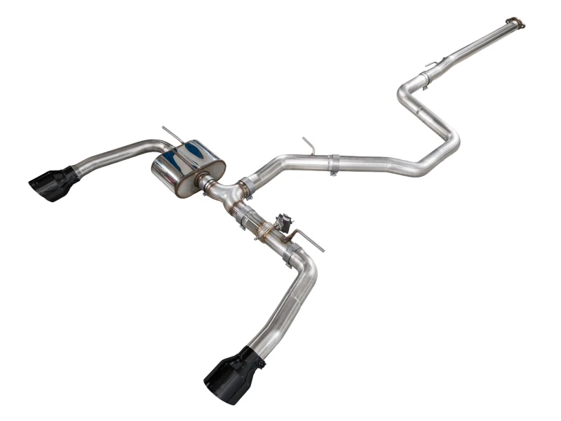 AWE 22-26 Hyundai Elantra N SwitchPath Cat-Back Exhaust - Diamond Black Tips
