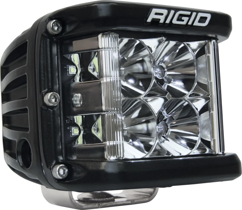 Rigid Industries D-SS PRO Flood Single LED Light Black Housing