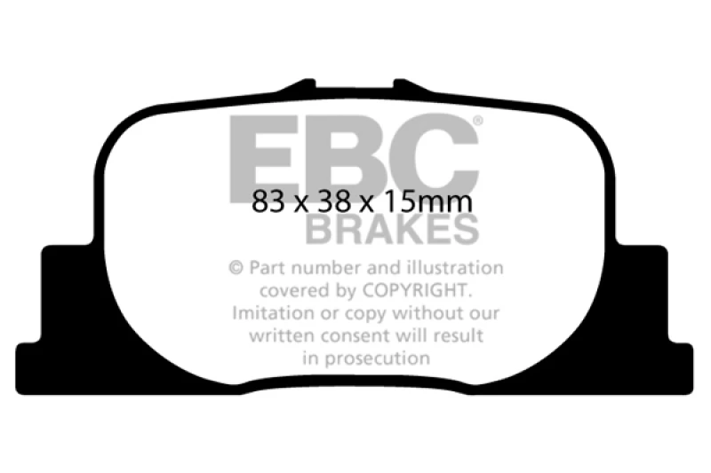 ebc_DP21456-679320088b186 EBC 00-01 Lexus ES300 3.0 Ultimax2 Rear Brake Pads