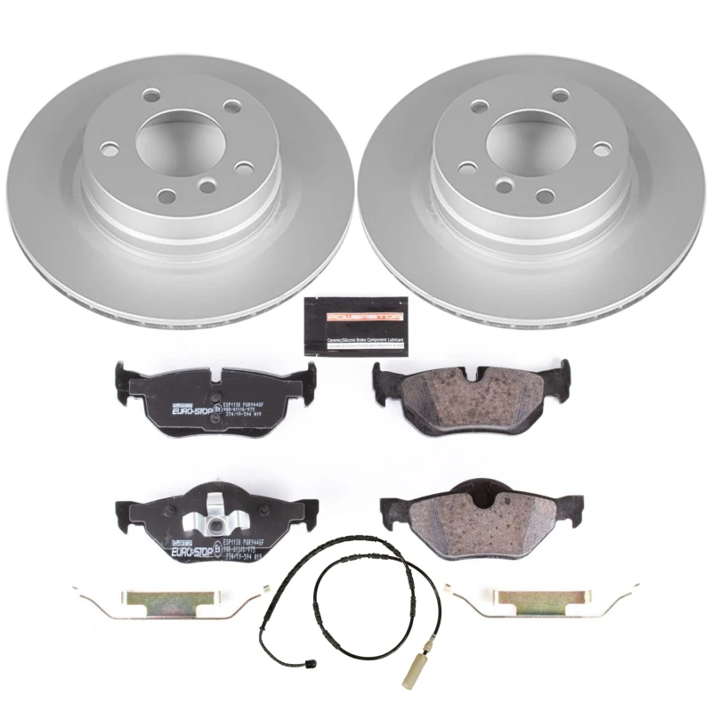 Power Stop 11-13 BMW 328i Rear Euro-Stop Brake Kit