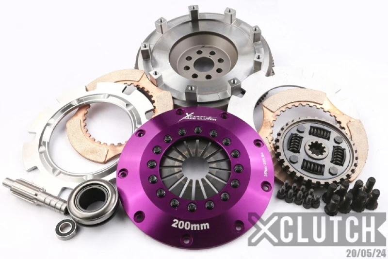 XClutch 01-03 BMW 325Ci Basis 2.5L 8-Zoll-Doppelsprung-Keramik-Kupplungskit