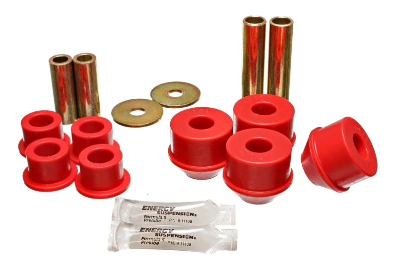 Energy Suspension 92-95 Toyota MR2 Rot Front Kontrollarm Buchsen-Set (inkl. Strut-Buchsen)