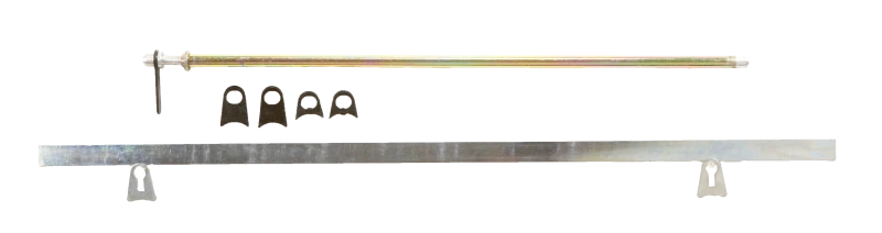 RaceQuip Net Mount Kit Spring Pin 24in w/ Flat Bar