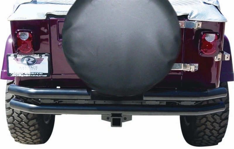 Rampage Double Tube Rear Bumper for 1976-1983 Jeep CJ5