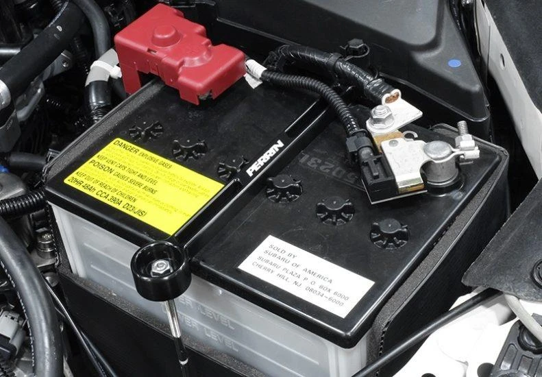 Perrin Battery Holder for Subaru BRZ, Toyota GT86, 02+ WRX & STi - White