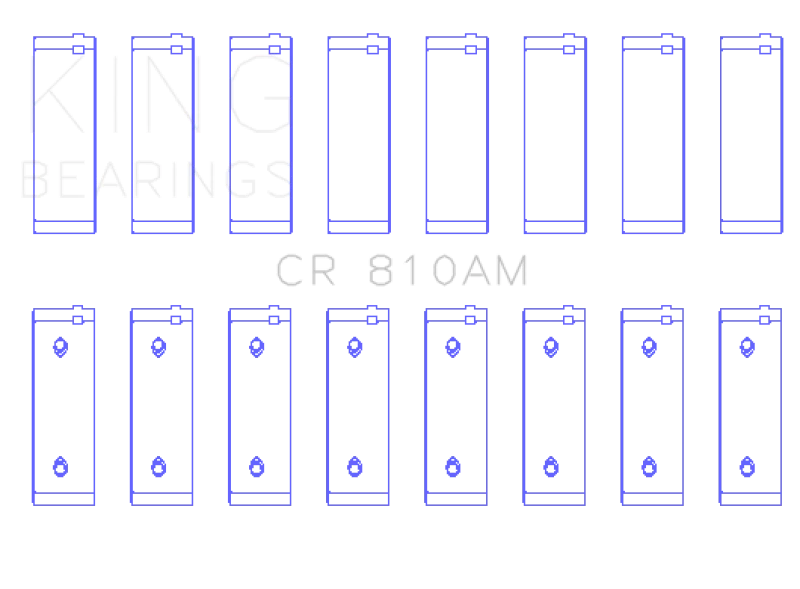 king-engine-bearings_CR810AM-6793643b384d9 King Ford 239/256/272/292/312 (Size 040) Engine Rod Bearings