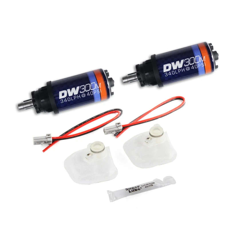 DeatschWerks 340 LPH Ford In-Tank Kraftstoffpumpe DW300M Serie mit 07-10 GT500 / GT500KR Installationskit