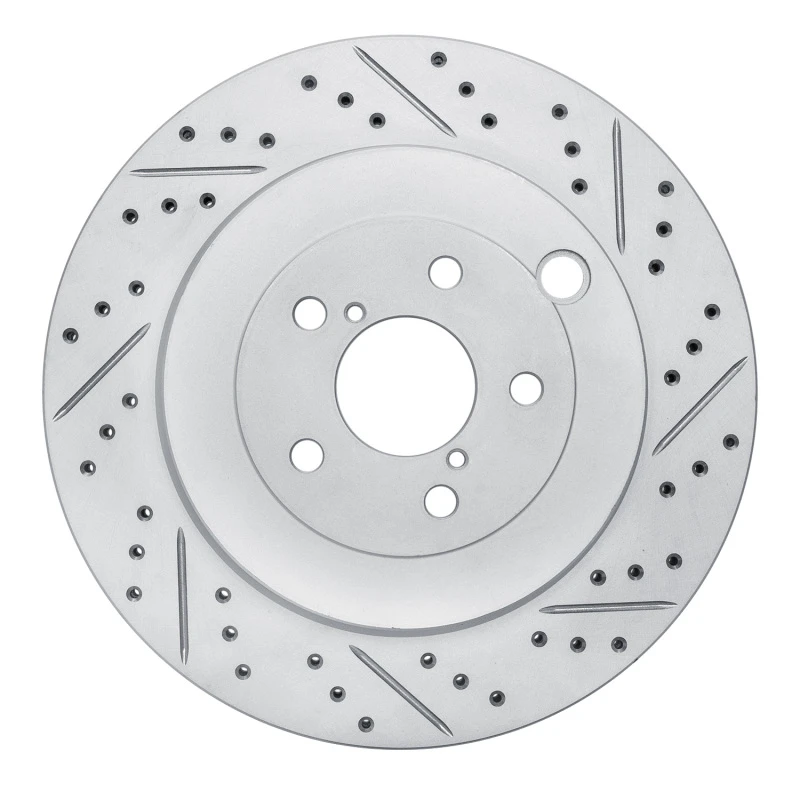 DFC 17-25 Subaru Brz Rear Right Drilled & Slotted Geoperformance Rotor