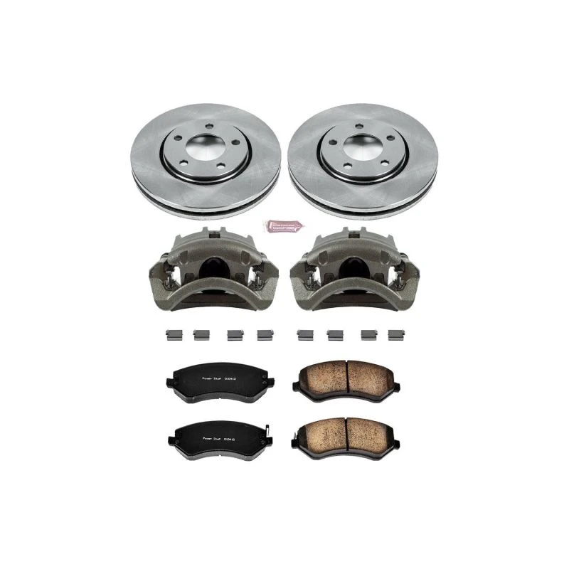 powerstop_KCOE5244-679460046ce7d Power Stop 03-07 Chrysler Town and Country Front Autospecialty Brake Kit w/Calipers