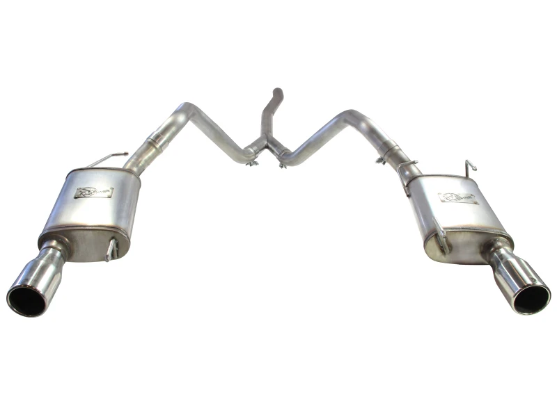 aFe MACHForce XP 05-09 Ford Mustang V6 4.0L 2-1/2 Zoll 409 SS Cat-Back Auspuff