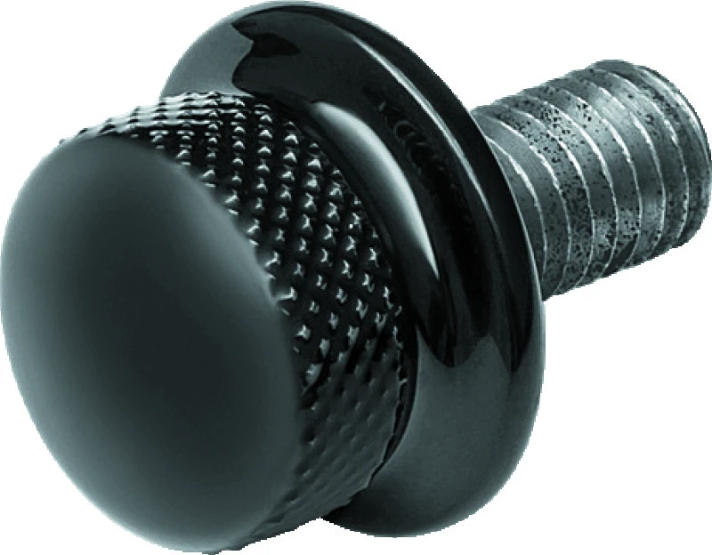 Kuryakyn Quick Release Seat Screw 14-23 Indian Models Gloss Black