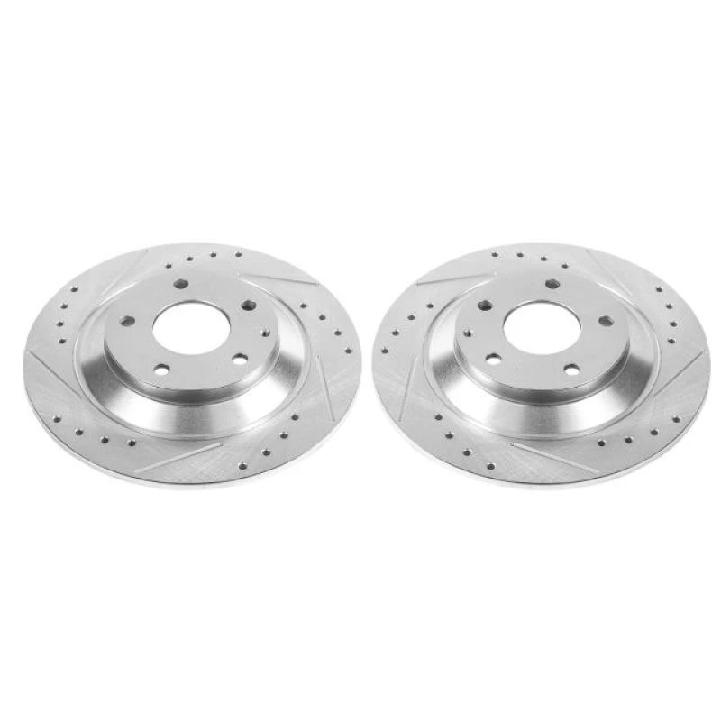 powerstop_JBR1595XPR-67945600f0336 Power Stop 13-19 Mazda CX-5 Rear Evolution Drilled & Slotted Rotors - Pair