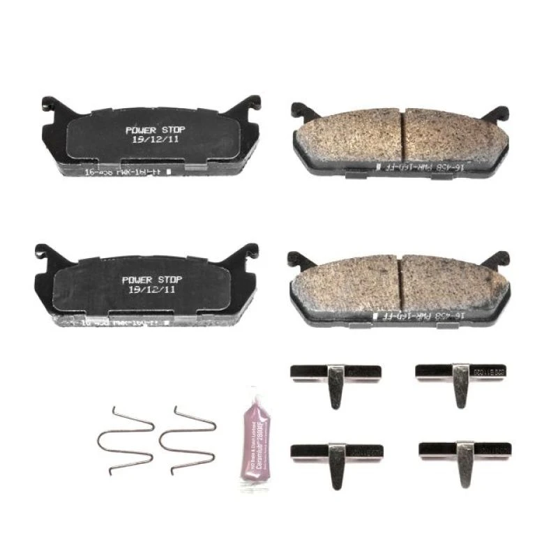 powerstop_Z23-458-67944c0dd038d Power Stop 91-96 Ford Escort Rear Z23 Evolution Sport Brake Pads w/Hardware