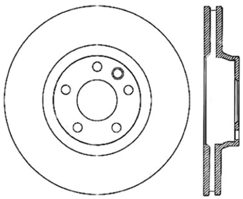 stoptech_126.33090CSL-6794ff3318342 StopTech Power Slot 07-15 Audi Q7 / 04-17 Porsche Cayenne Front Left Cryo Slotted Rotor