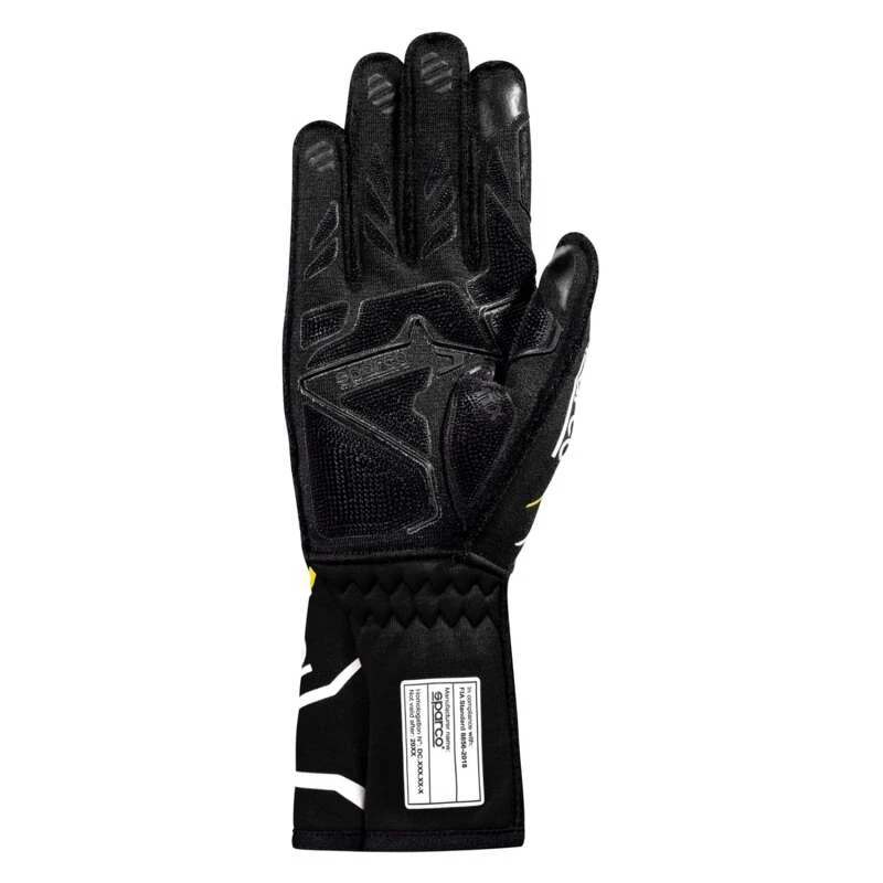 Sparco Glove Tide Blk/Yel 10
