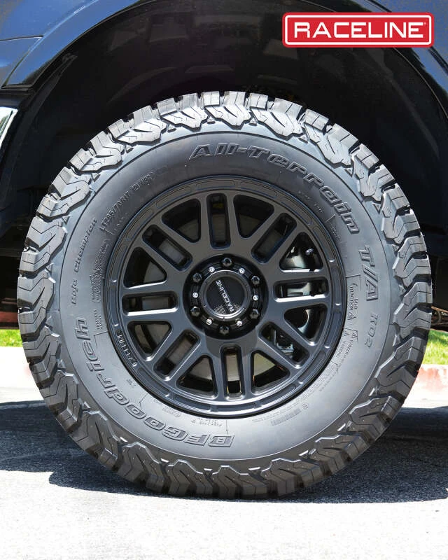 Raceline 944B Outlander 17x8.5in / 6x120 BP / 18mm Offset / 67.1mm Bore - Satin Black Wheel
