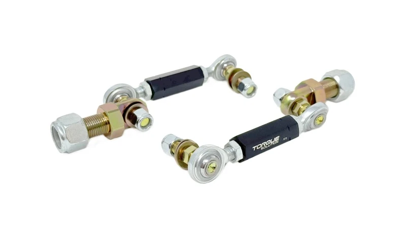 Torque Solution Adjustable Rear Swaybar Endlinks for 13-18 Ford Focus ST