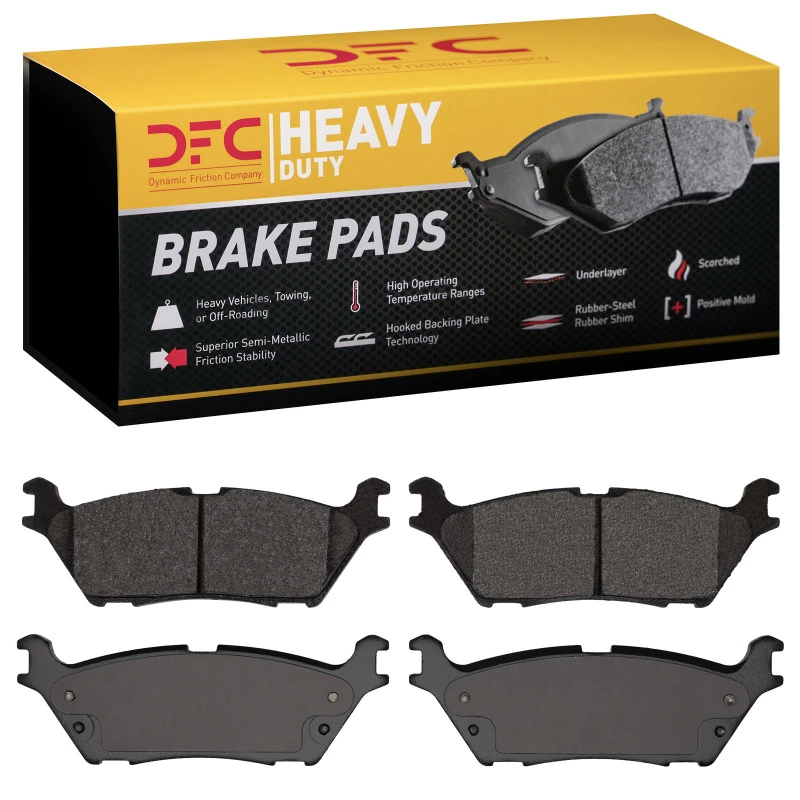DFC 15-21 Ford F-150 4WD Rear Heavy Duty Pads - Semi Metallic