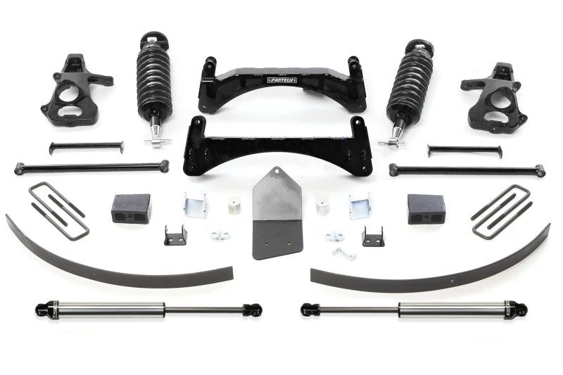 Fabtech 07-13 GM C1500 P/U ohne Autoride 2WD 6-Zoll-Performance-System mit DLSS 4.0C/Os & Rr DLSS