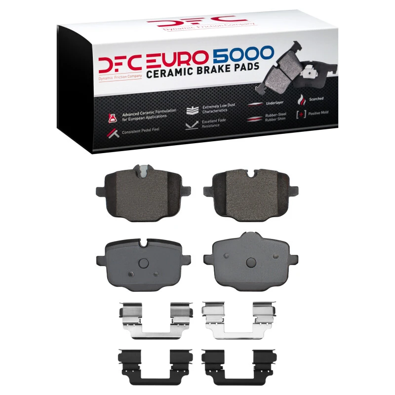 DFC 16-25 BMW 530e xDrive Rear Euro 5000 Ceramic Brake Pads and Hardware Kit