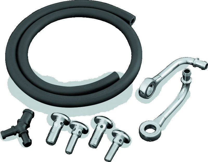 Kuryakyn Bluegrass Breather Kit für 93-99 Evolution mit Mikuni HSR Vergasern