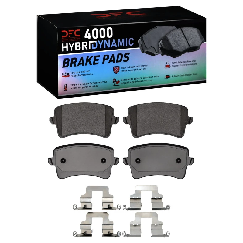 DFC 08-17 Audi Q5 (USA/Canada) Except Hybrid Rear 4000 HybriDynamic Brake Pads and Hardware Kit