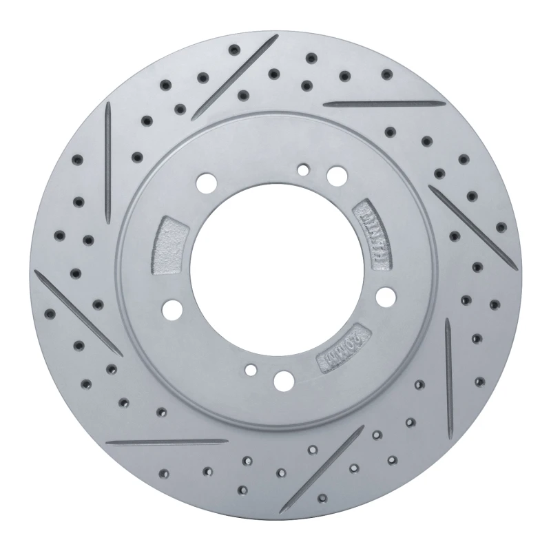 DFC 99-08 Chevrolet Tracker Front Left Drilled & Slotted Geoperformance Rotor