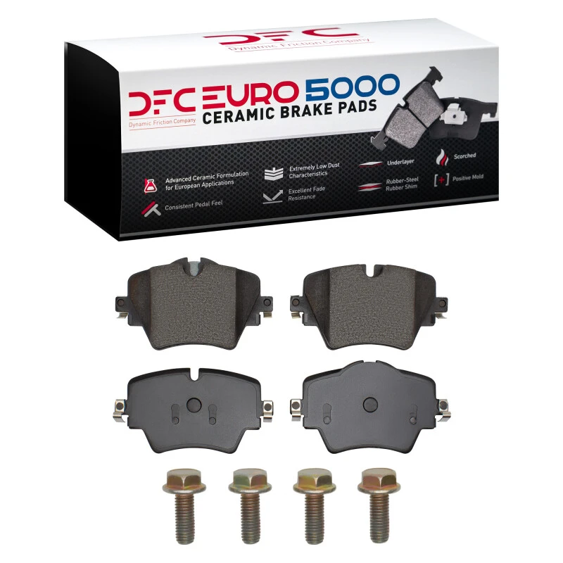 DFC 15-25 BMW X1 (USA/Canada) Front Euro 5000 Ceramic Brake Pads and Hardware Kit