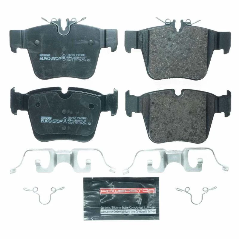 Power Stop 17-18 Mercedes-Benz GLC43 AMG Euro-Stop ECE-R90 Rear Brake Pads