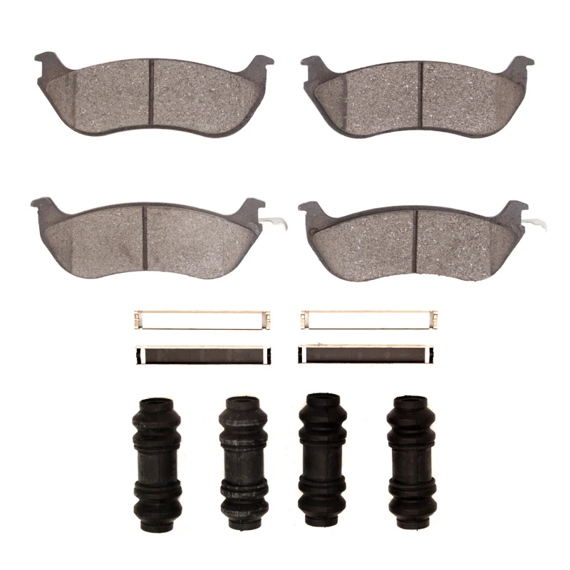 DFC 96-02 Ford Crown Victoria Rear 4000 HybriDynamic Brake Pads and Hardware Kit
