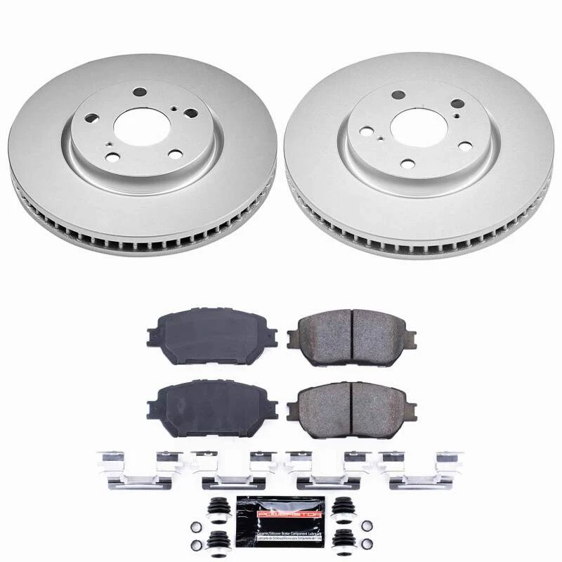 Power Stop 2006 Lexus GS300 Front Z23 Coated Brake Kit