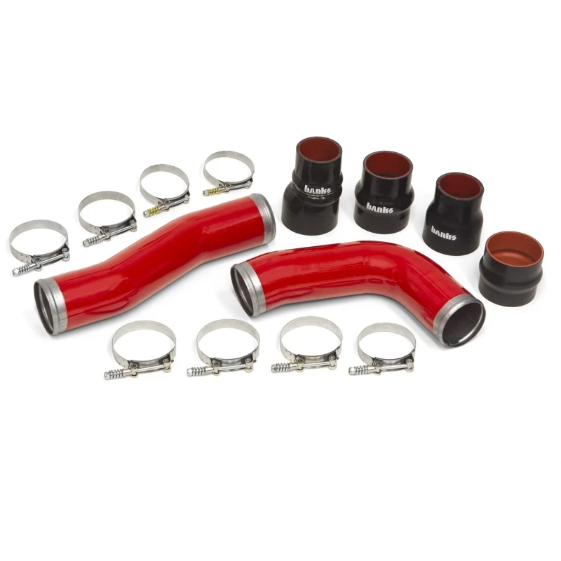 Banks 10-12 Ram 6.7L Diesel OEM-Ersatzkaltluftröhren - Rot