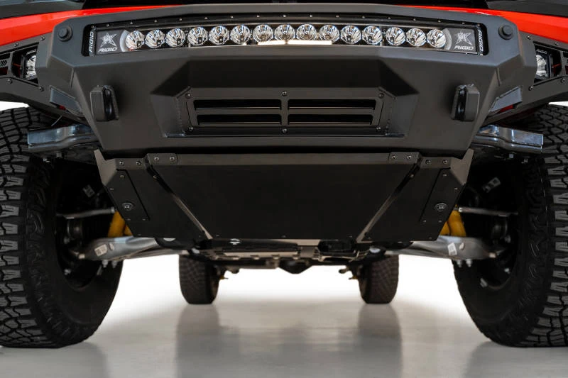 Addictive Desert Designs Stealth Fighter Front Bumper Skid Plate Kit for 2021+ Ford Bronco