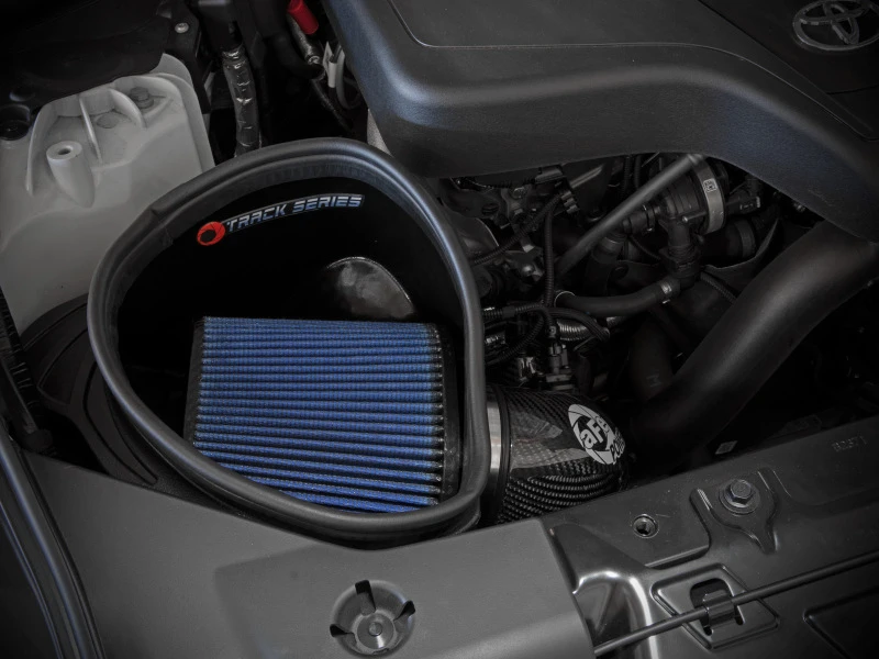 aFe 19-22 BMW Z4 30i L4-2.0L (t) Track-Series-Karbon-Luftansaugsystem mit Pro 5R-Filter