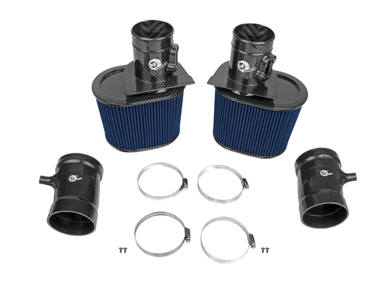 aFe 15-21 Lamborghini Huracan V10-5.2L Track Series Intake System w/ Pro 5R Filter