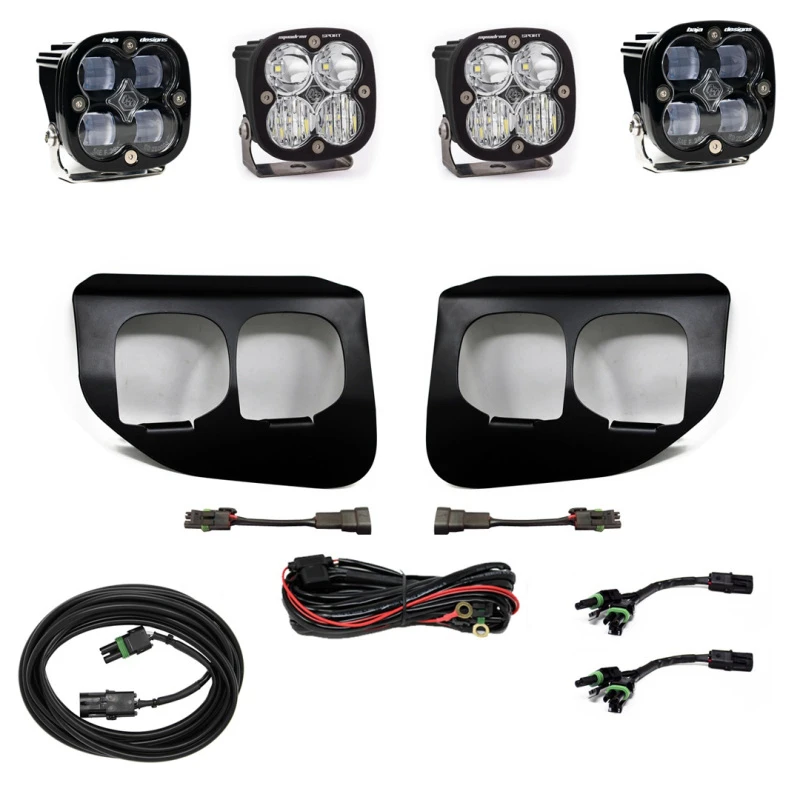 Baja Designs Ford Super Duty (20-On) Fog Lights Dual FPK SAE/Sport DC