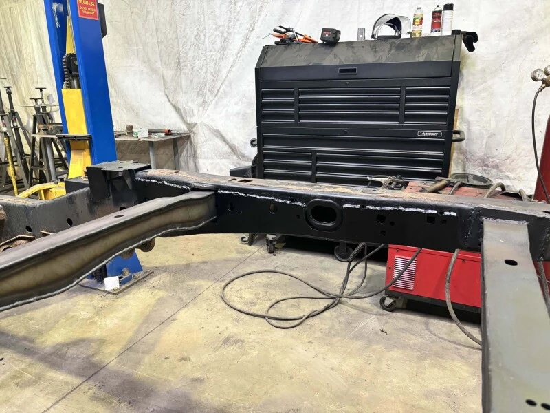 RustBuster Over-Axle Frame Section Left Side