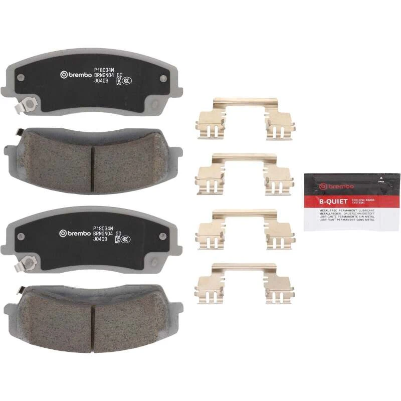 Brembo 05-08 Chrysler 300/ Dodge Charger/Challenger/Magnum Vorderer NAO Bremsbelag