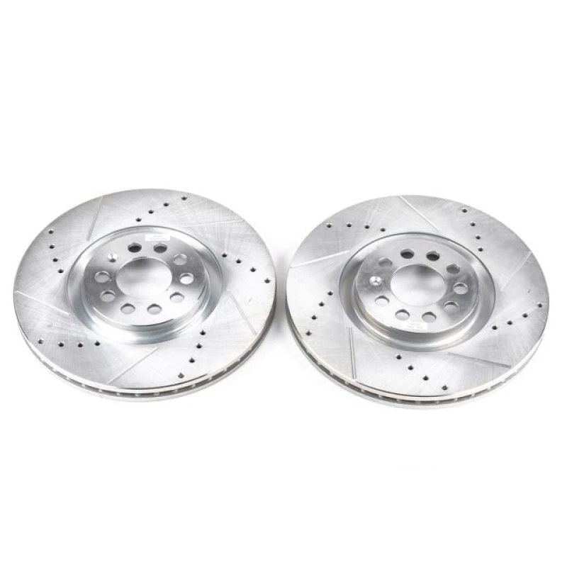 powerstop_EBR646XPR-67945eafeec6d Power Stop 99-06 Audi TT Front Evolution Drilled & Slotted Rotors - Pair