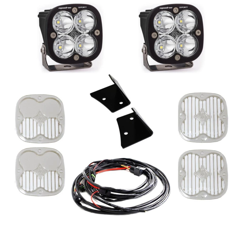 Baja Designs Squadron Sport A-Pillar Kit LED Light Pods