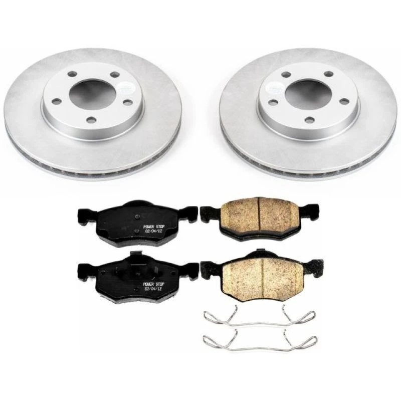 powerstop_CRK1930-67945281af27c Power Stop 01-07 Ford Escape Front Z17 Evolution Geomet Coated Brake Kit