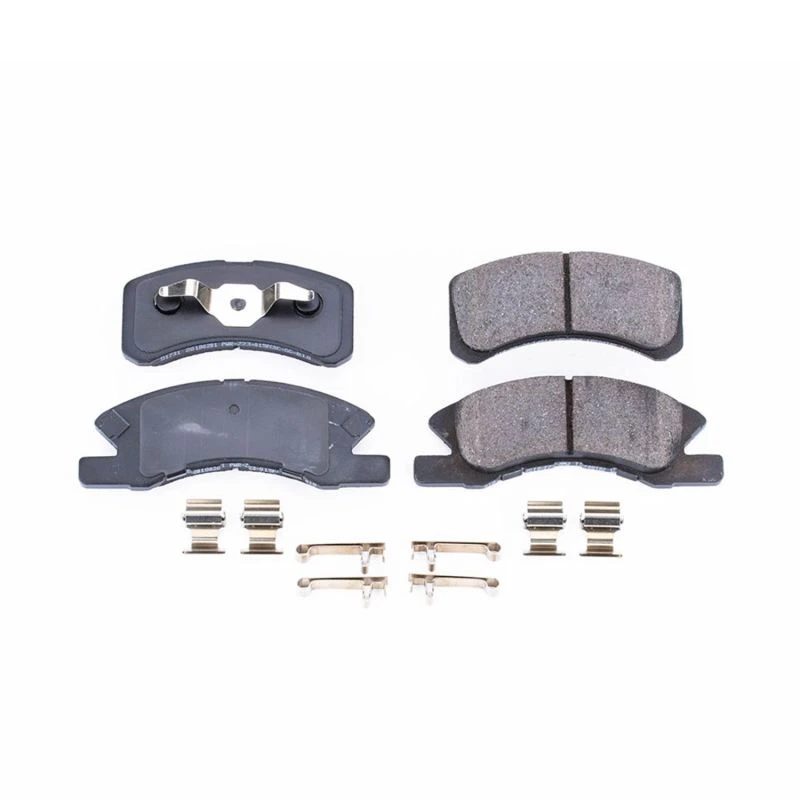 Power Stop Front Z17 Evolution Ceramic Brake Pads w/Hardware for 14-15 Mitsubishi Mirage