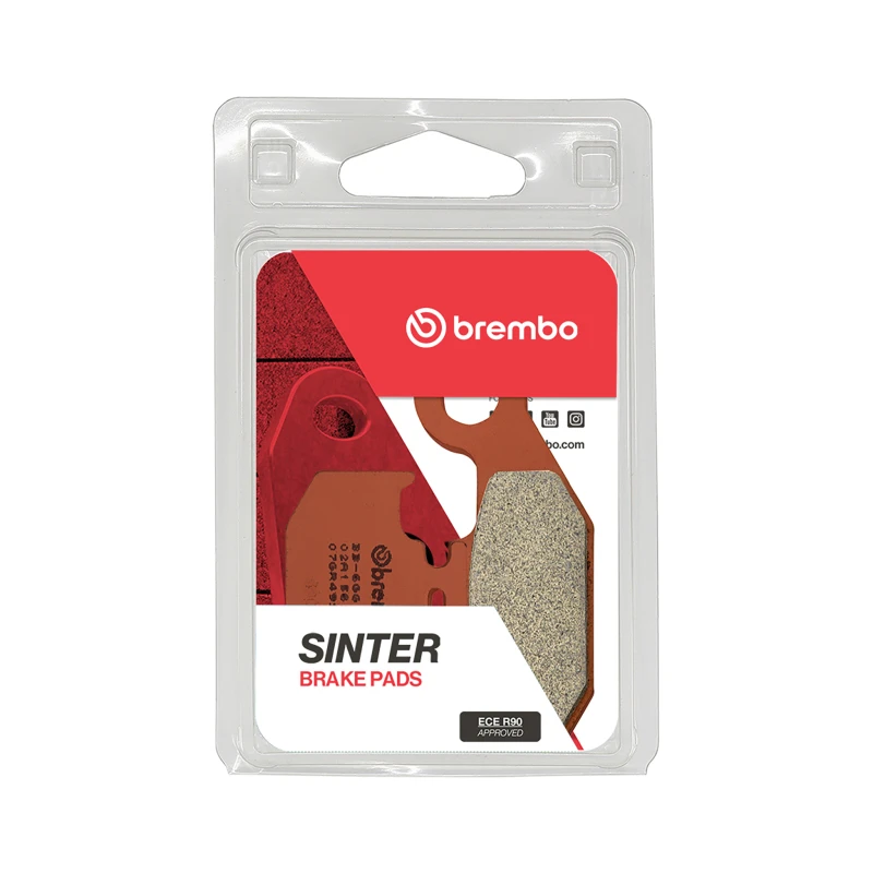 Brembo OE Sinter Brake Pad - Front for 06-06 Bombardier DS Left 250cc